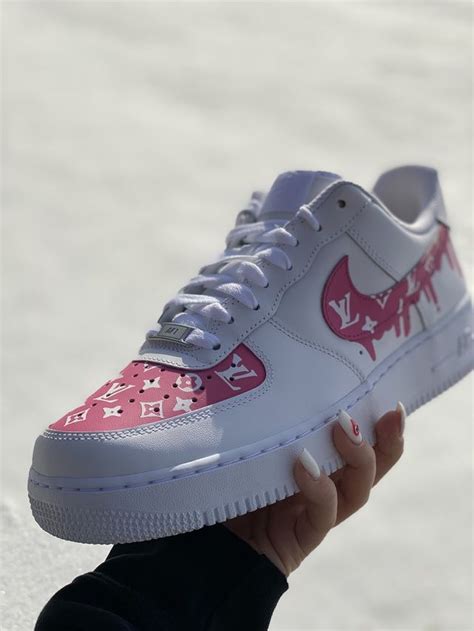 air force 1 louis vuitton pink